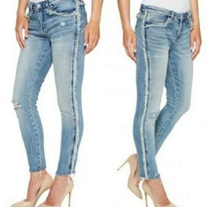 Blank NYC frayed jeans